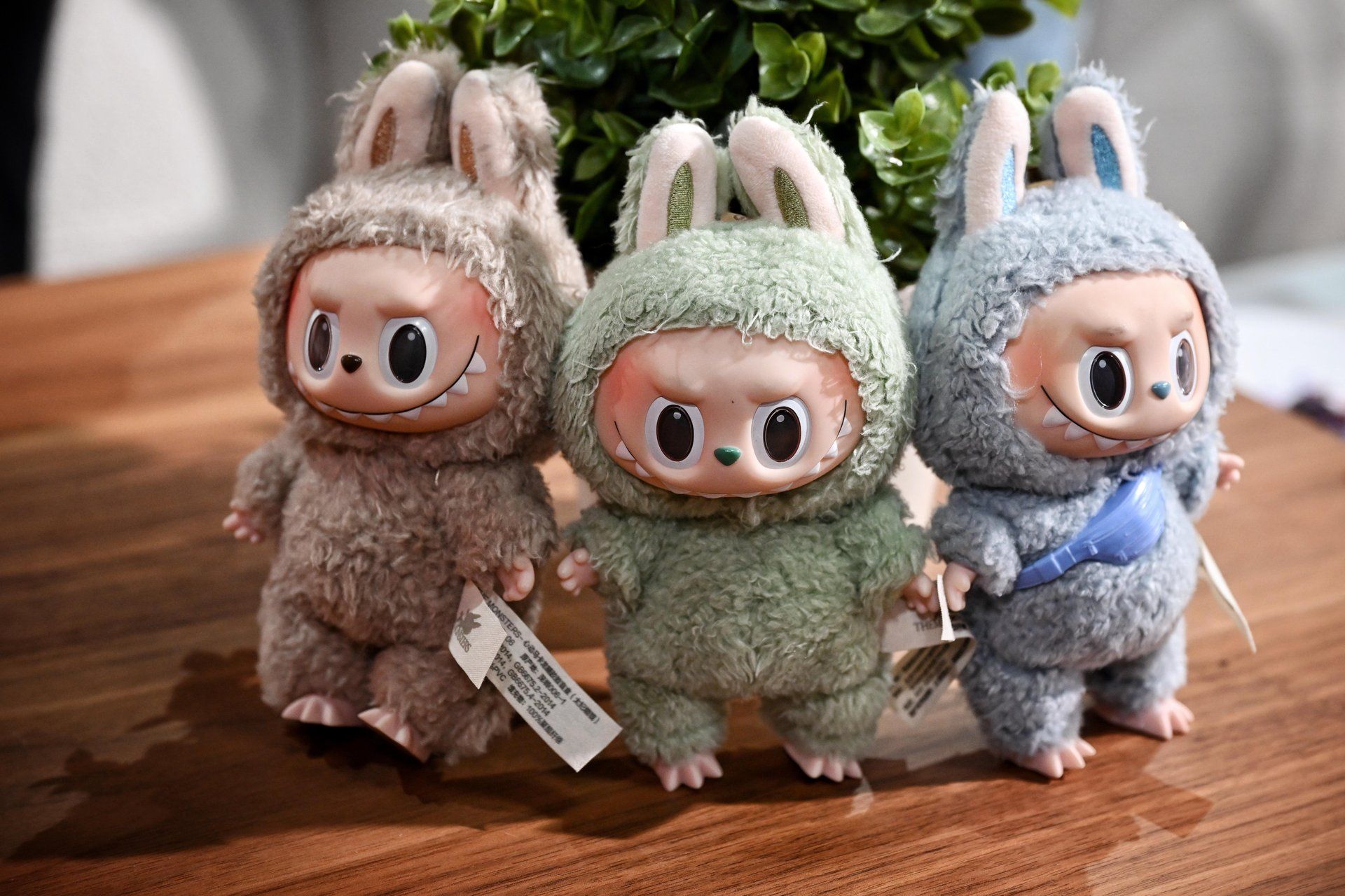 Labubu dolls.