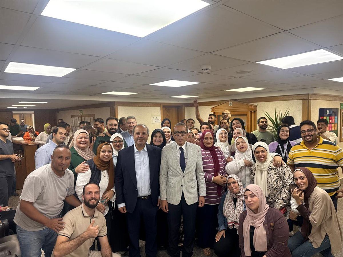 احتفال مجلس الكلية والطلاب بالاعتماد