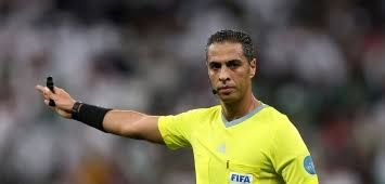 أمين عمر - مباراة فلسطين ضد السعودية 