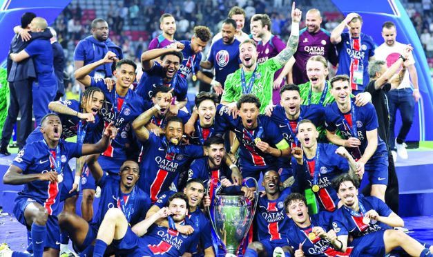 باريس سان جيرمان بطل أوروبا باريس سان جيرمان بطل أوروبا