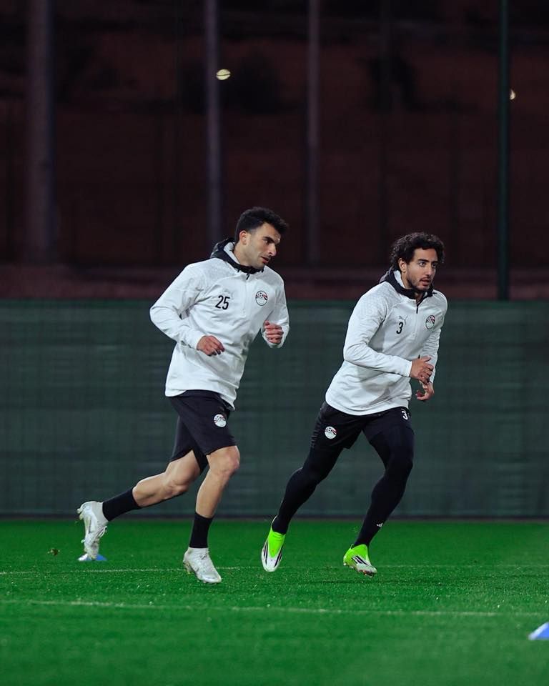 تدريب منتخب مصر استعدادا لمواجهة كوت ديفوار (4)