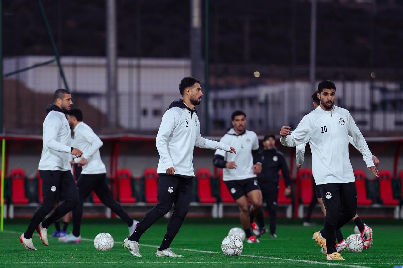 تدريب منتخب مصر استعدادا لمواجهة كوت ديفوار (7)