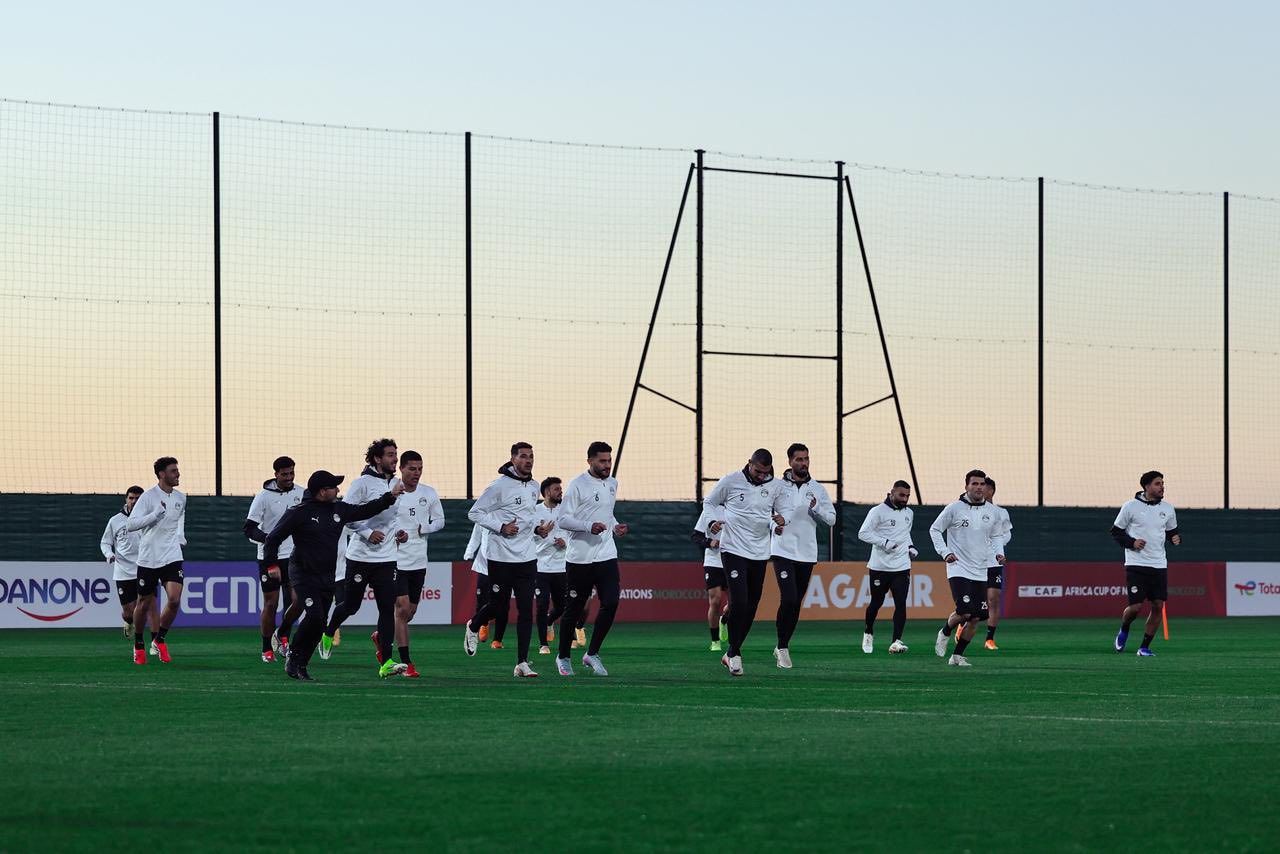 تدريب منتخب مصر استعدادا لمواجهة كوت ديفوار (2)