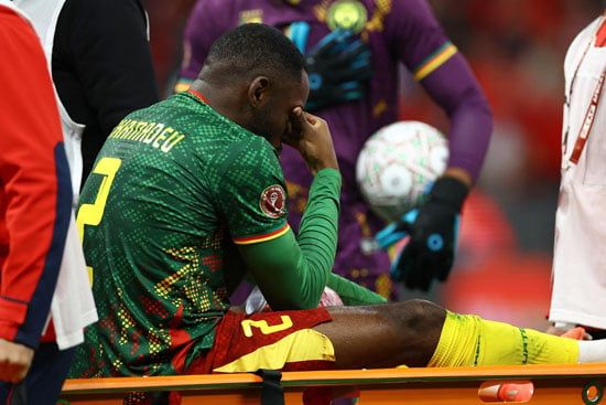 خروج جونيور تشاماديو بعد الإصابة