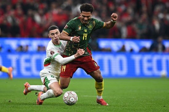 الكاميرون والمغرب الشوط الثانى