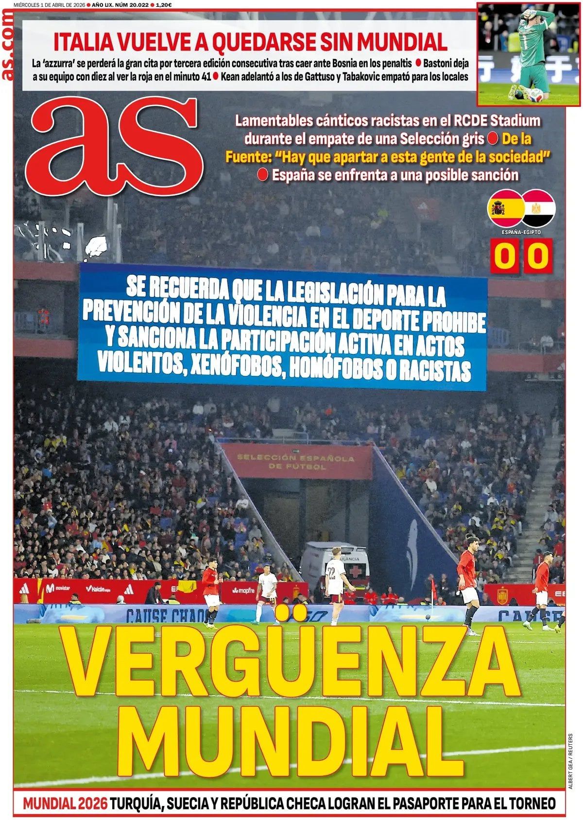 غلاف صحيفة أس