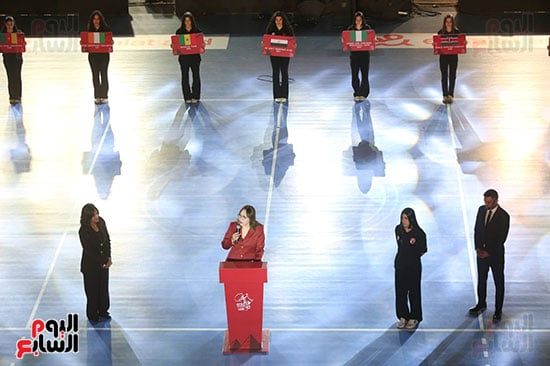 فعاليات حفل افتتاح بطولة أفريقيا لطائرة السيدات فعاليات حفل افتتاح بطولة أفريقيا لطائرة السيدات