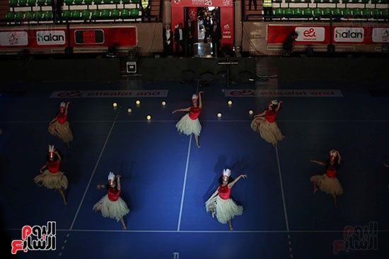 فقرات فنية في حفل افتتاح بطولة أفريقيا لطائرة السيدات فقرات فنية في حفل افتتاح بطولة أفريقيا لطائرة السيدات