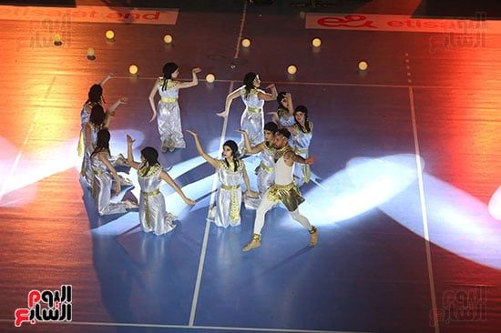 حفل افتتاح بطولة أفريقيا لطائرة السيدات في النادي الأهلي حفل افتتاح بطولة أفريقيا لطائرة السيدات في النادي الأهلي