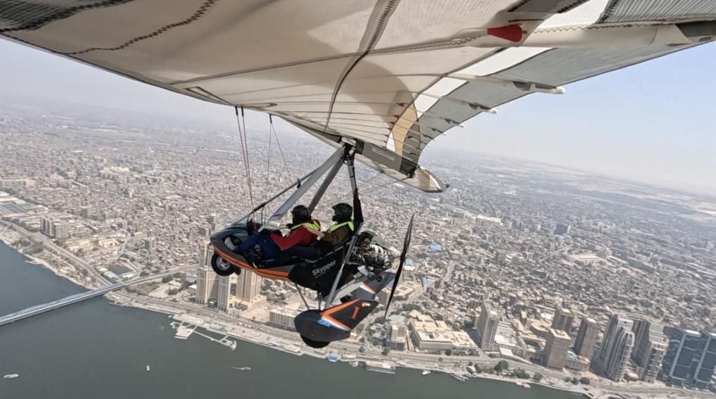 سكاي دايف فاروس تُبهر وفد الاتحاد الدولي للخماسي الحديث