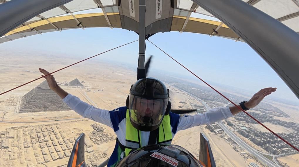 سكاي دايف فاروس تُبهر وفد الاتحاد الدولي للخماسي الحديث