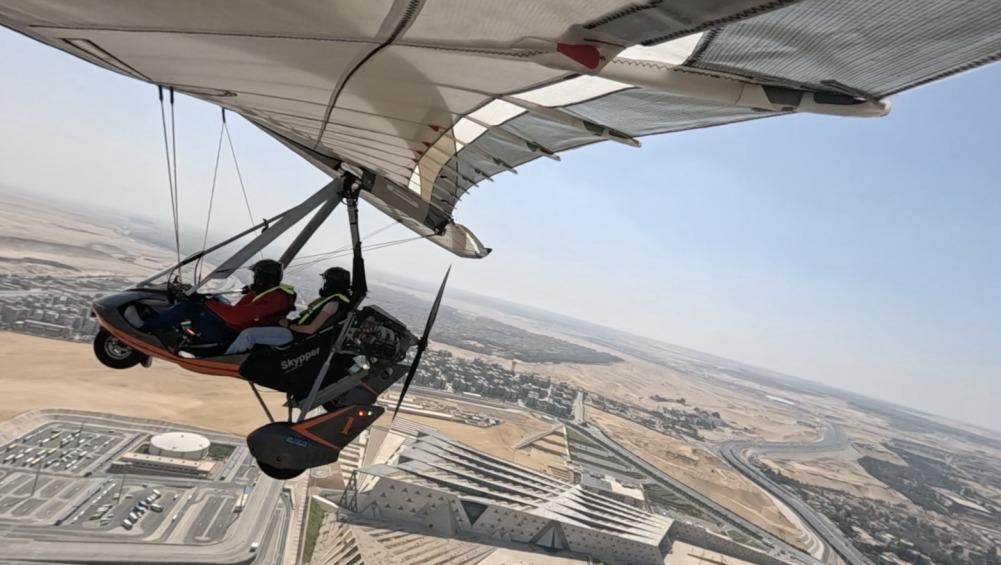 سكاي دايف فاروس تُبهر وفد الاتحاد الدولي للخماسي الحديث