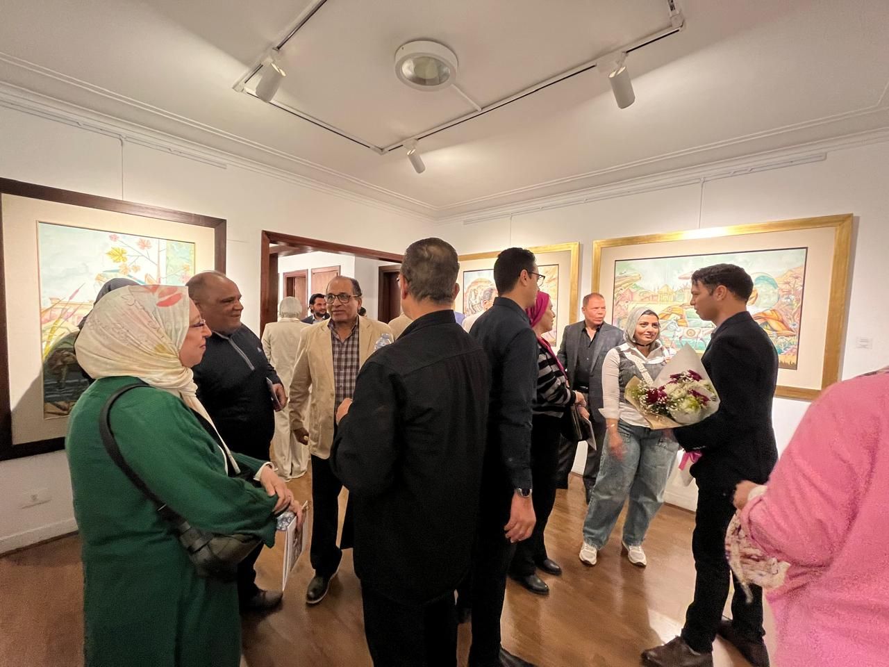 جانب من الحضور جانب من الحضور