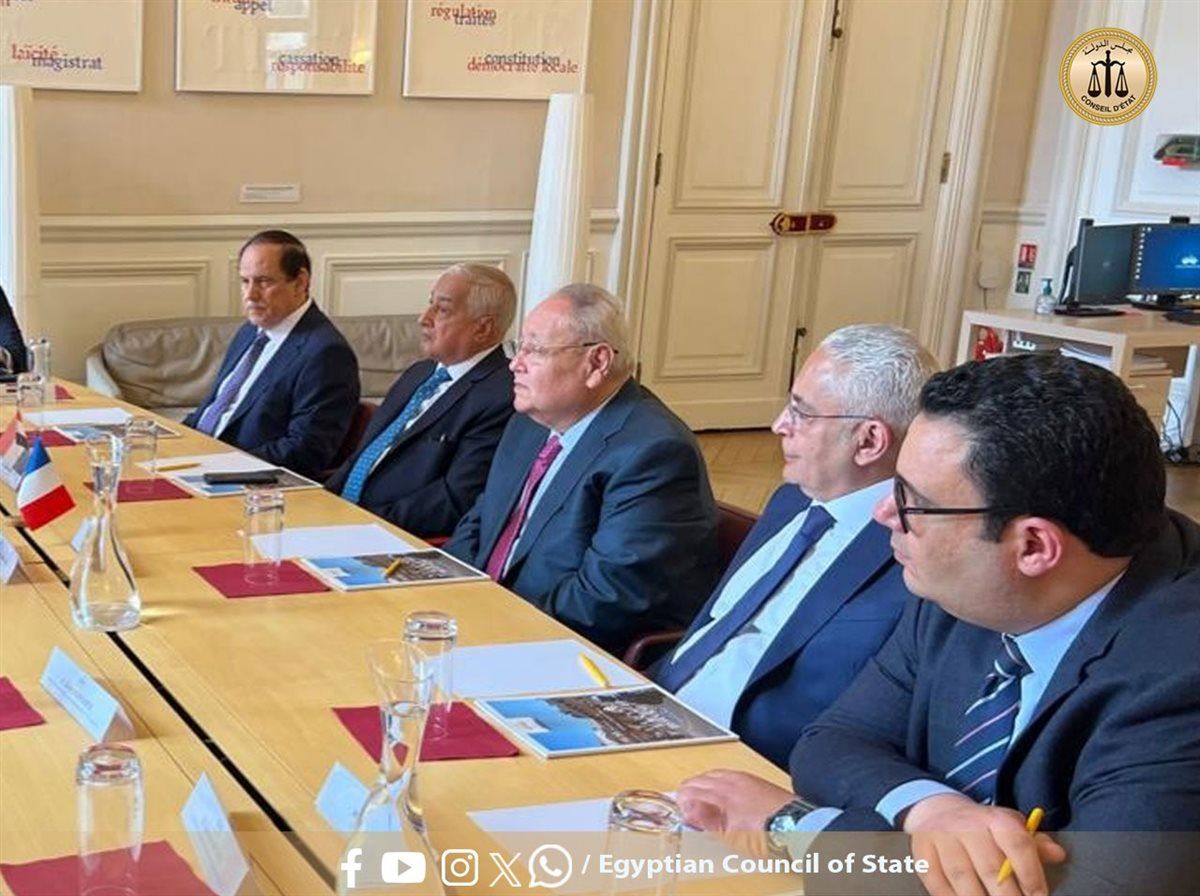 بروتوكول التعاون بين مجلس الدولة ونظيره الفرنسي