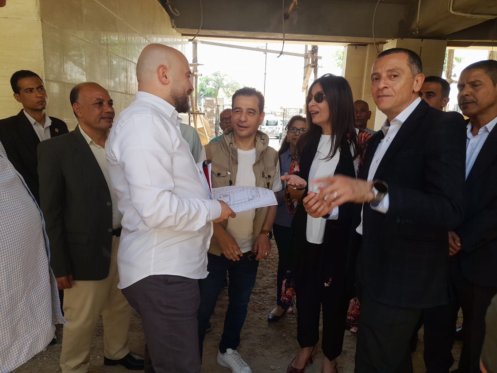 جولة داخل المواقع الثقافية بأسوان