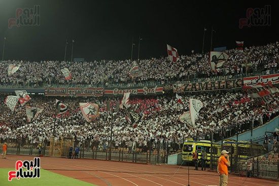 جماهير الزمالك بالمدرجات (6)