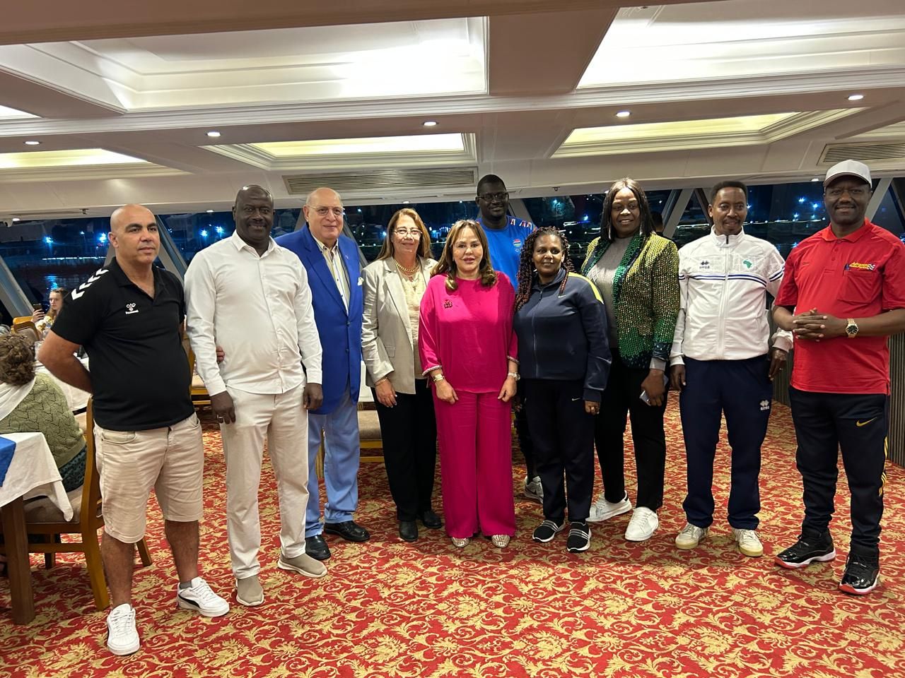 الوفود واللجان المشاركة في كأس الأندية الإفريقية لكرة الطائرة سيدات (1)