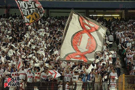 جماهير الزمالك بالمدرجات (1)