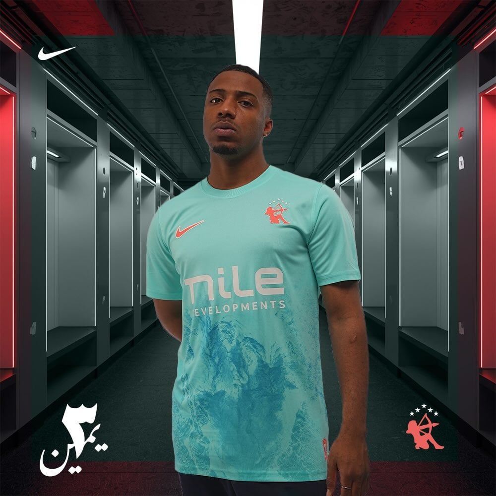 الزمالك يكشف عن القميص الثالث للفريق باللون التركواز