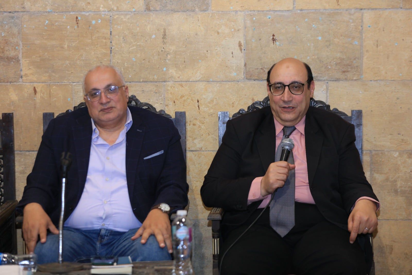 الدكتور محمد عبد السلام والدكتور سامح فوزي