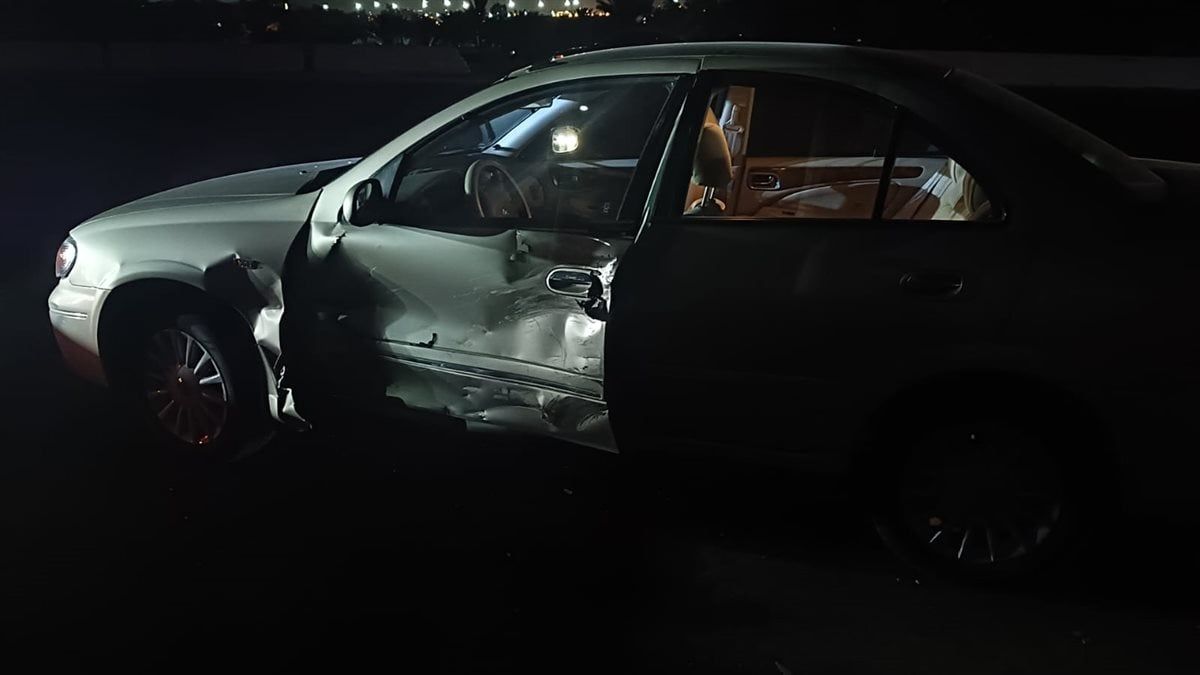 حادث مروع لـ بسمة وهبة على الطريق الدائرى