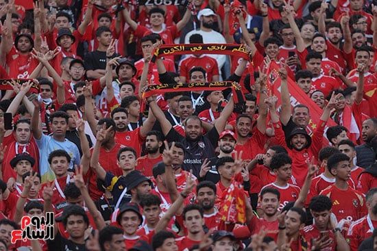 جمهور الأهلى فى المدرجات