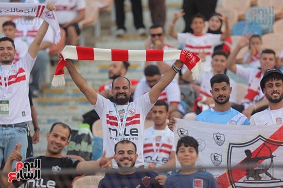 جانب من جماهير الزمالك