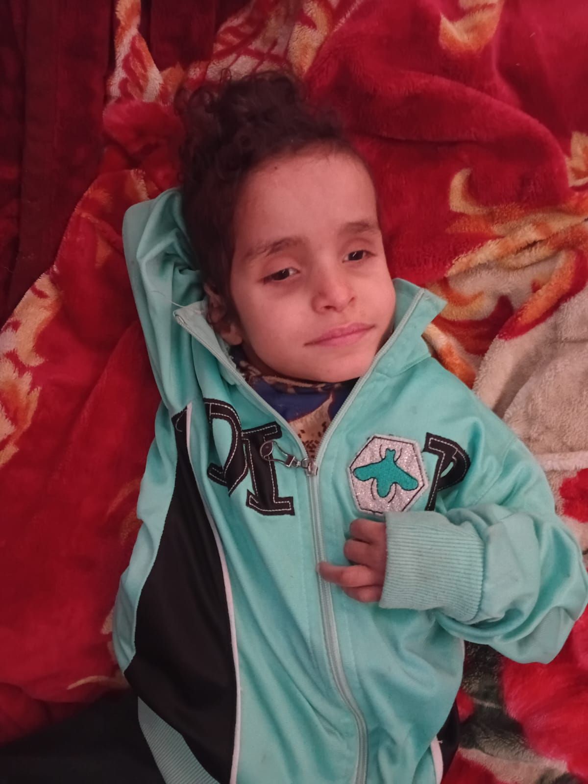 ابنة السيدة الفلسطينية صابرين أبو عرار