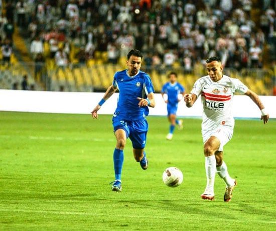 سموحة والزمالك ناصر منسى