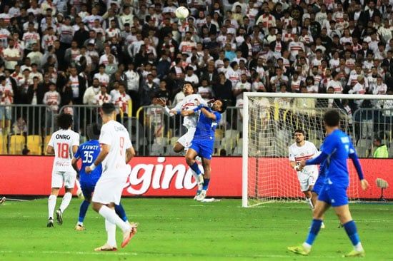 مبارة سموجة والزمالك الدورى المصرى