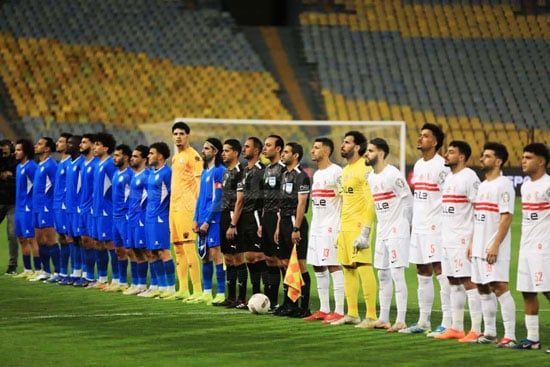 بداية المباراة الزمالك وسموحة