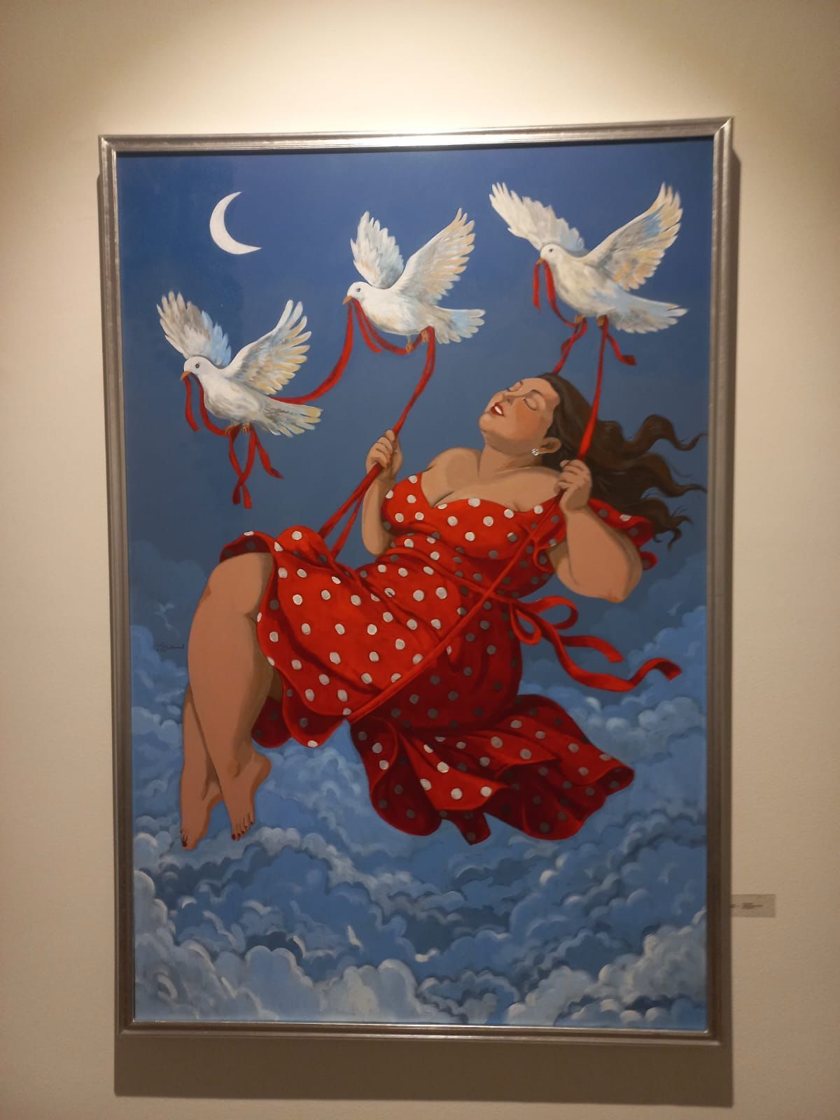 إحدى أعمال الفنانة