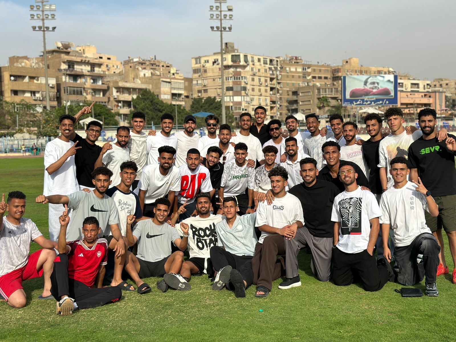 احتفالات فريق النصر