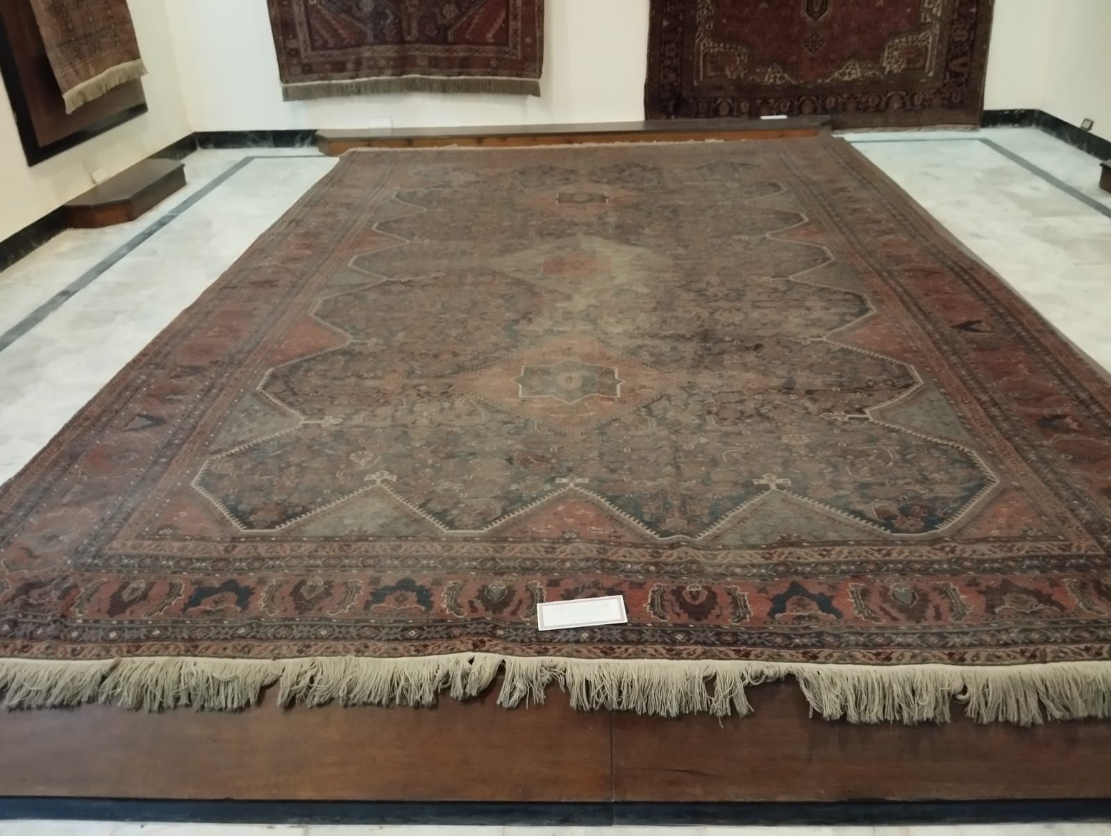 سجاد إيراني عمره مئات السنين