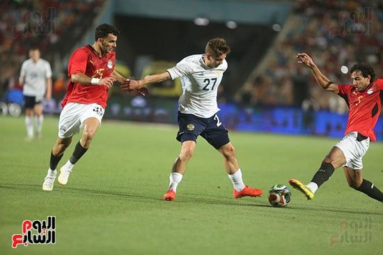 مباراة منتخب مصر ضد روسيا (13)