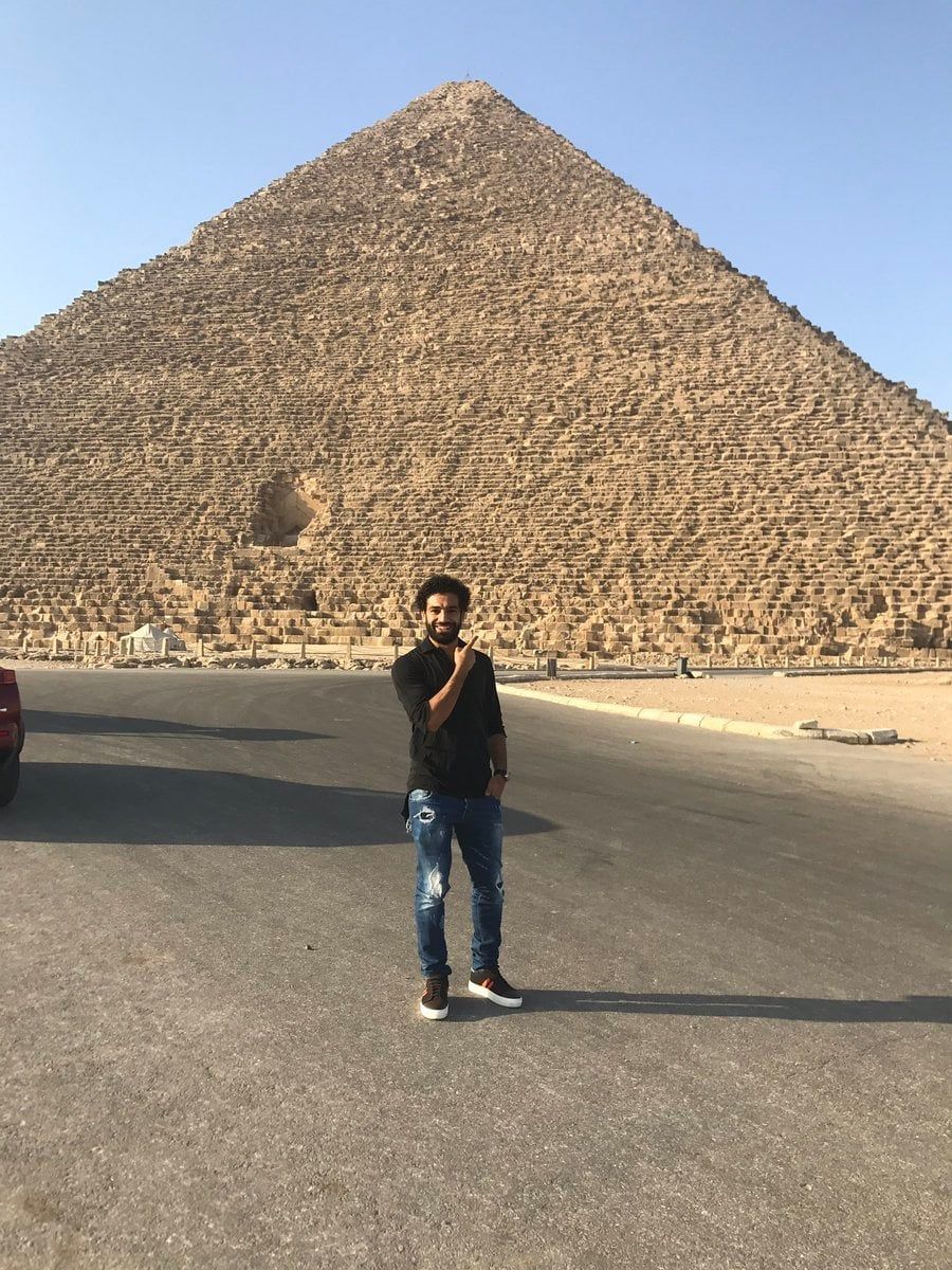 محمد صلاح في الأهرامات محمد صلاح في الأهرامات