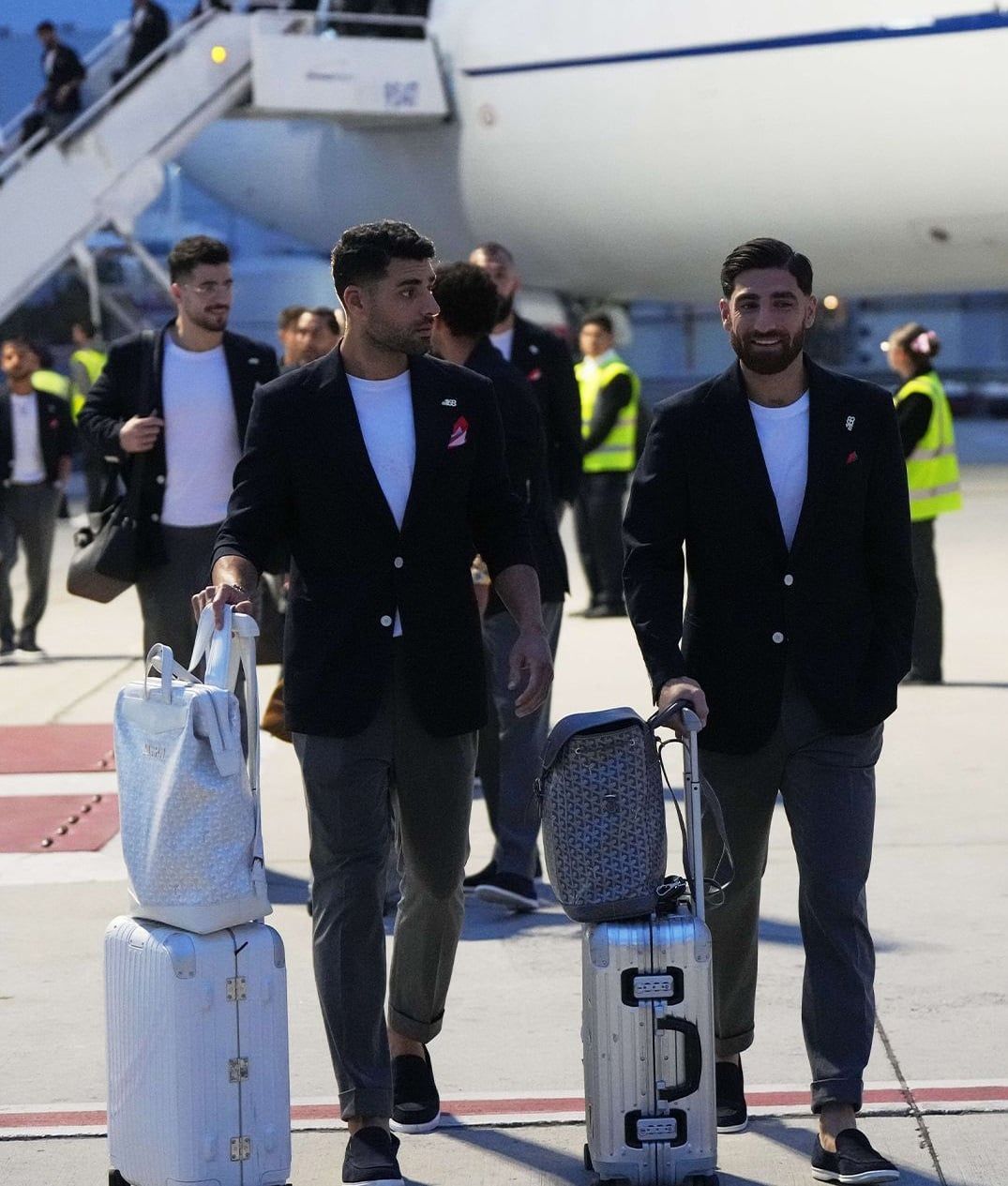 وصول منتخب ايران إلى المكسيك (2)