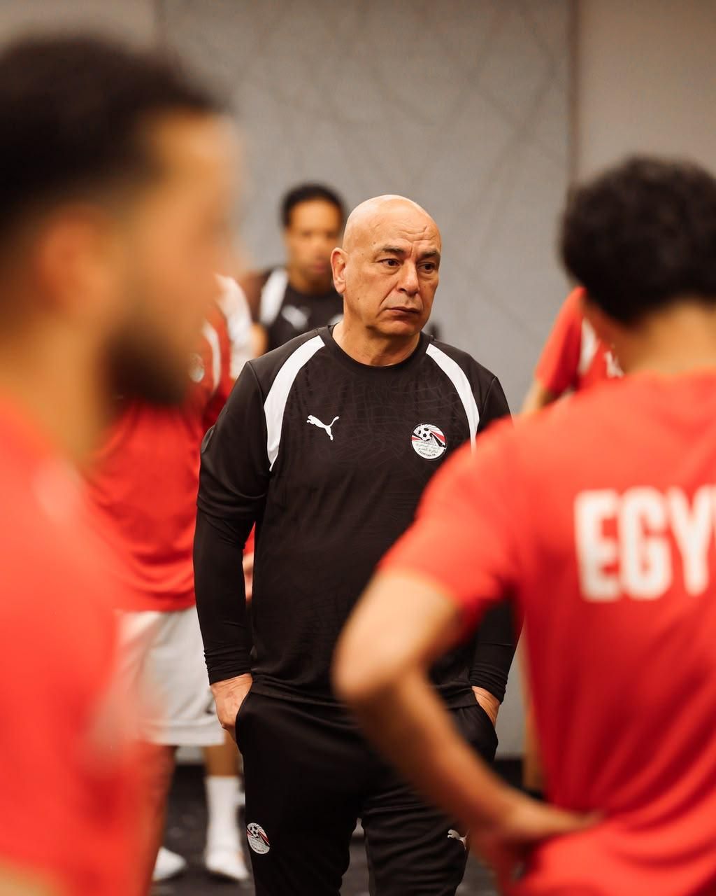 تدريبات استشفائية وبدنية للاعبي منتخب مصر (2)
