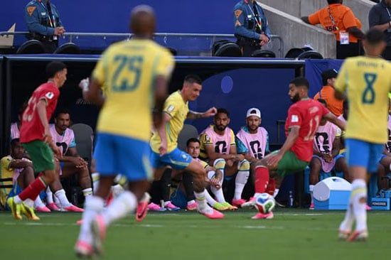لقاء المغرب والبرازيل كأس العالم