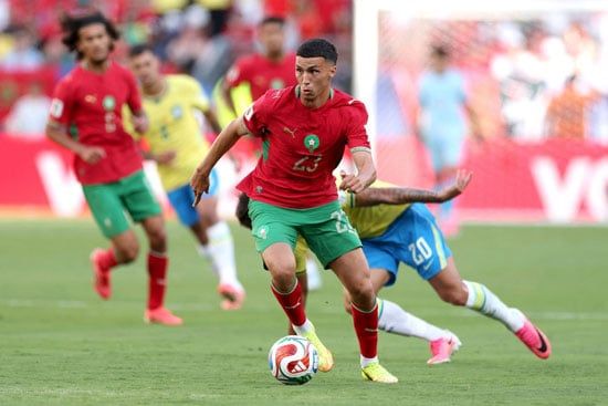 مباراة المغرب والبرازيل الشوط الأول مباراة المغرب والبرازيل الشوط الأول