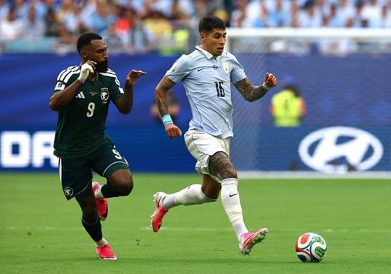 مباريات كأس العالم السعودية ضد أوروجواى