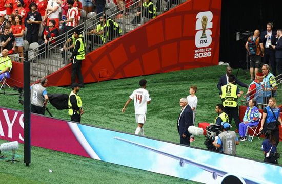 خروج همام الأمين لاعب منتخب خروج همام الأمين لاعب منتخب