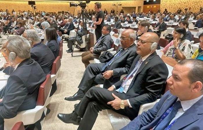 تنطلق
      أعماله
      اليوم..
      مصر
      تشارك
      فى
      مؤتمر
      العمل
      الدولى
      بوفد
      عمالى
      ضخم
