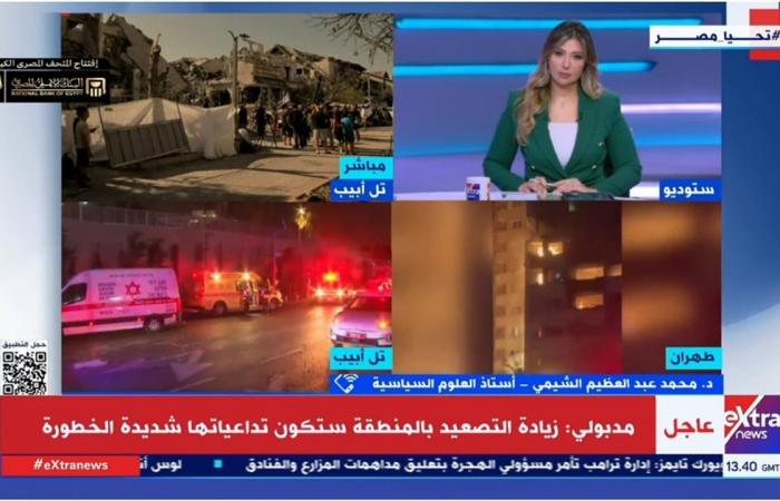 أستاذ
      علوم
      سياسية:
      رد
      إيران
      على
      إسرائيل
      "هزيل"