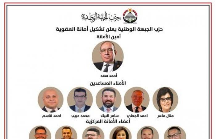 حزب
      الجبهة
      الوطنية
      يعلن
      تشكيل
      أمانة
      العضوية
      المركزية