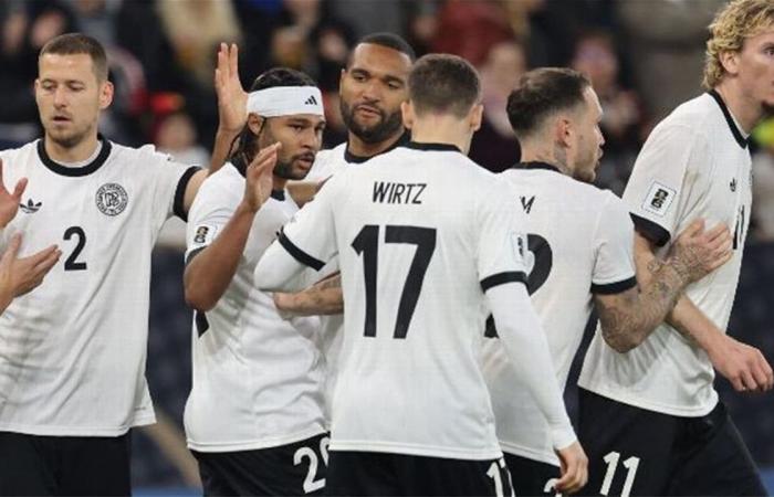 ألمانيا
      تفوز
      على
      أيرلندا
      الشمالية
      في
      تصفيات
      كأس
      العالم
      2026