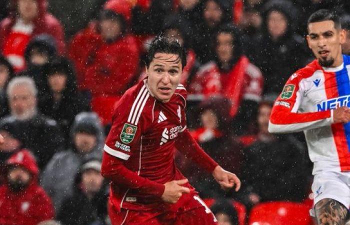 في
      غياب
      محمد
      صلاح:
      كريستال
      بالاس
      يكتسح
      ليفربول
      بثلاثية
      نظيفة
      ويطرده
      من
      كأس
      رابطة
      المحترفين
      الإنجليزية