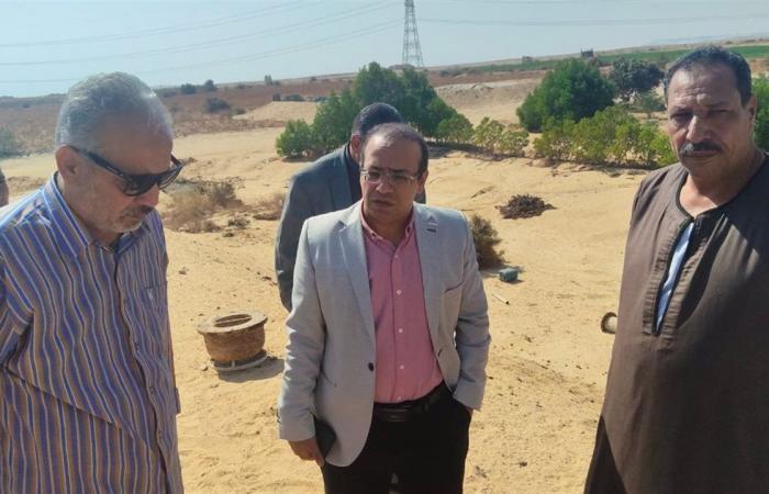 بدء تنفيذ أول مدرسة للتعليم الأساسي ومحطة كهرباء بمدينة الفشن الجديدة