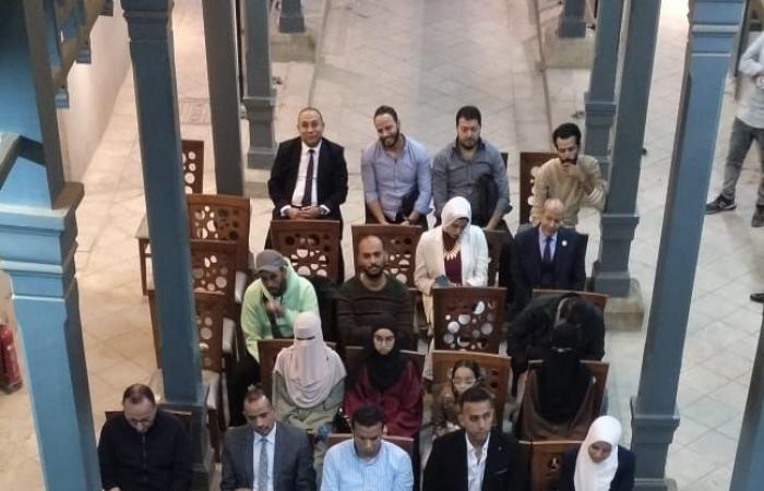 من أجل "عودة الضوء".. مستشارو هيئة قضايا الدولة فى متحف نجيب محفوظ