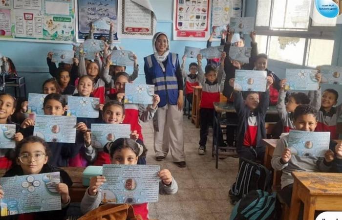 "صرف صحي الإسكندرية" تنفذ خطة توعية بـ27 مدرسة وتستهدف أكثر من 1580 مستفيدًا